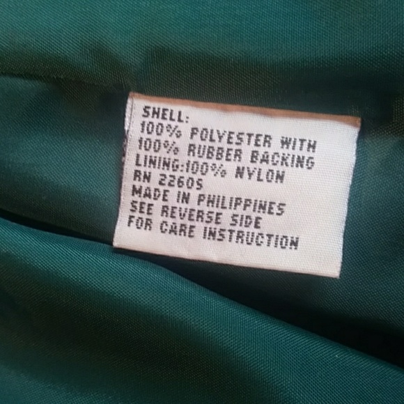 Vintage 1980s Petite Trench Raincoat - Picture 3 of 6